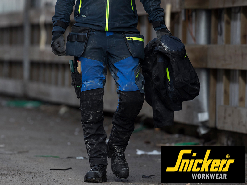 Snickers Workwear  superior ergonomic knee protection with Kneeguard PRO   Professional Electrician