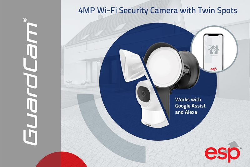 ESP has added a 2K Wi-Fi Security Camera to its GuardCam range