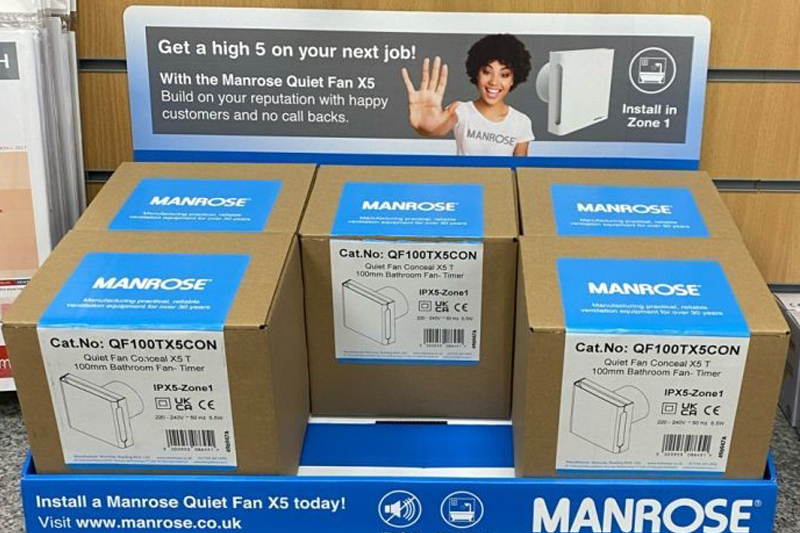 Manrose offers latest display solutions to help increase your in-store purchases