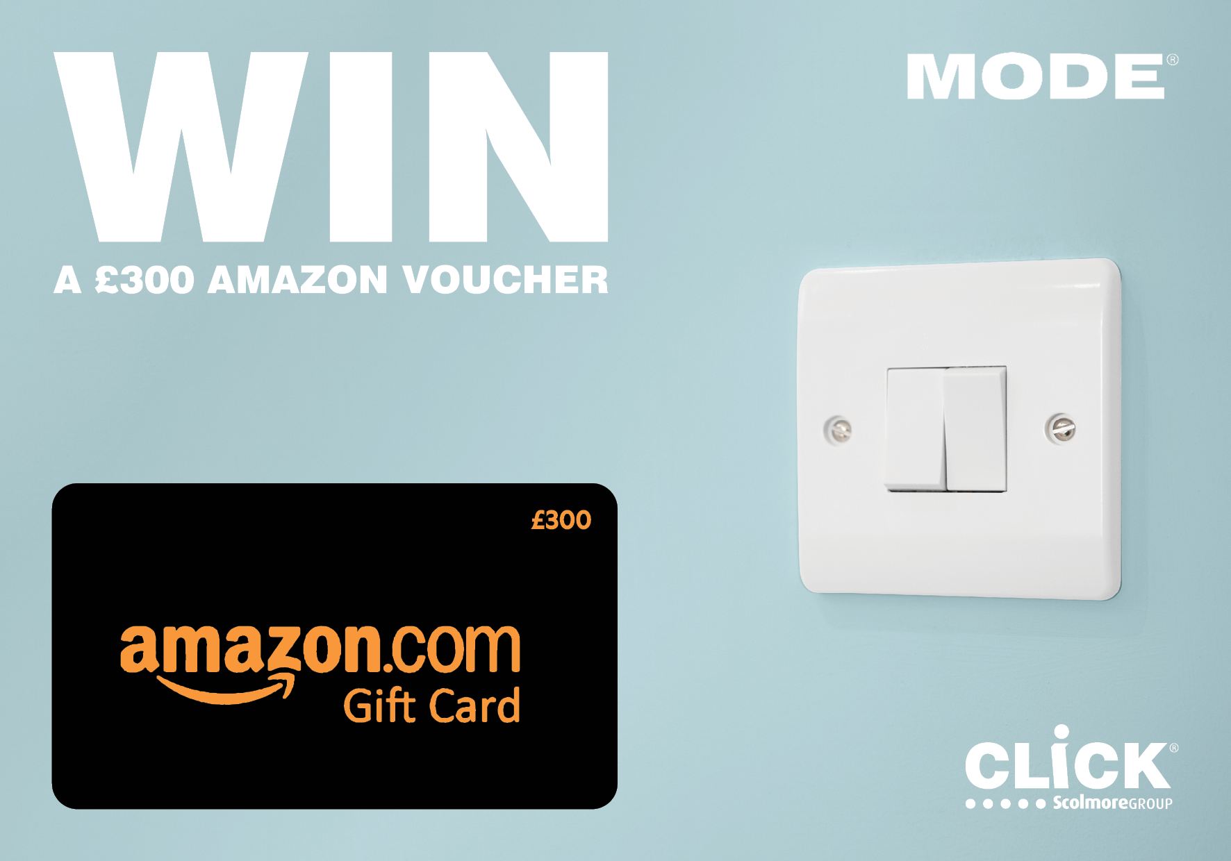 WIN A 300 Amazon Voucher Courtesy Of Click Scolmore Professional 