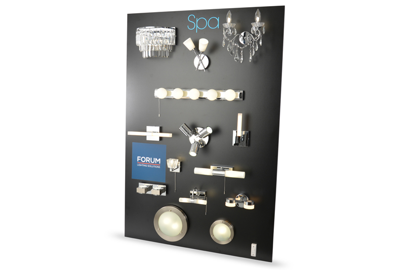 Bespoke display boards to suit your display needs | Forum Lighting