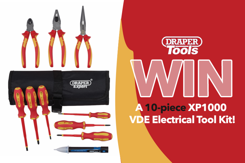 WIN An XP1000 Electrical Tool Kit courtesy of Draper Tools
