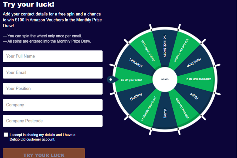 Deligo launches Wheel of Fortune game for wholesalers