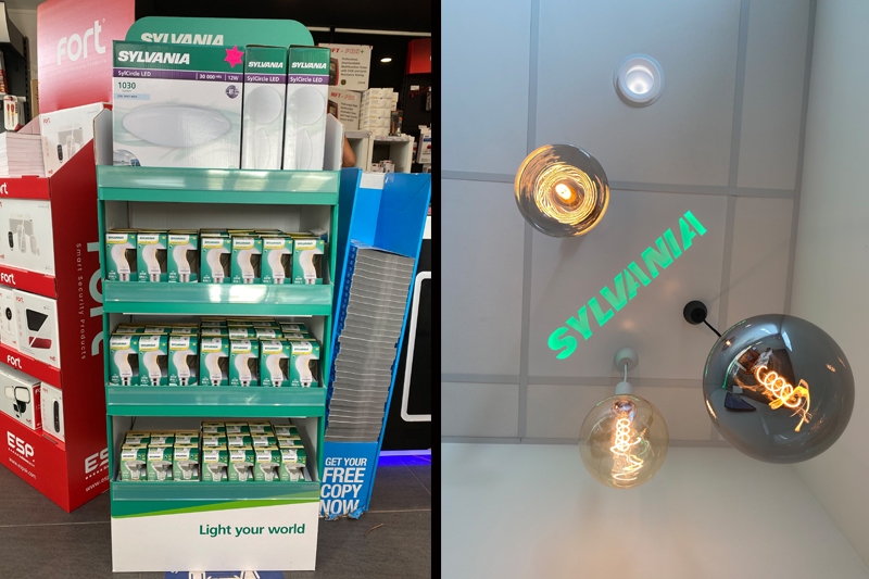 Point of Sale: Bright ideas for wholesalers from Sylvania Lighting