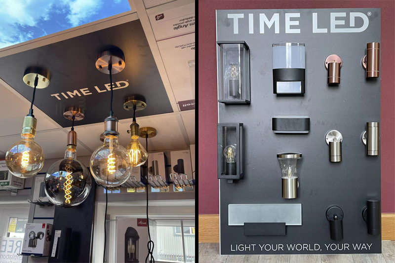 TIME LED | Eye-catching point-of-sale (POS) displays to promote the latest products