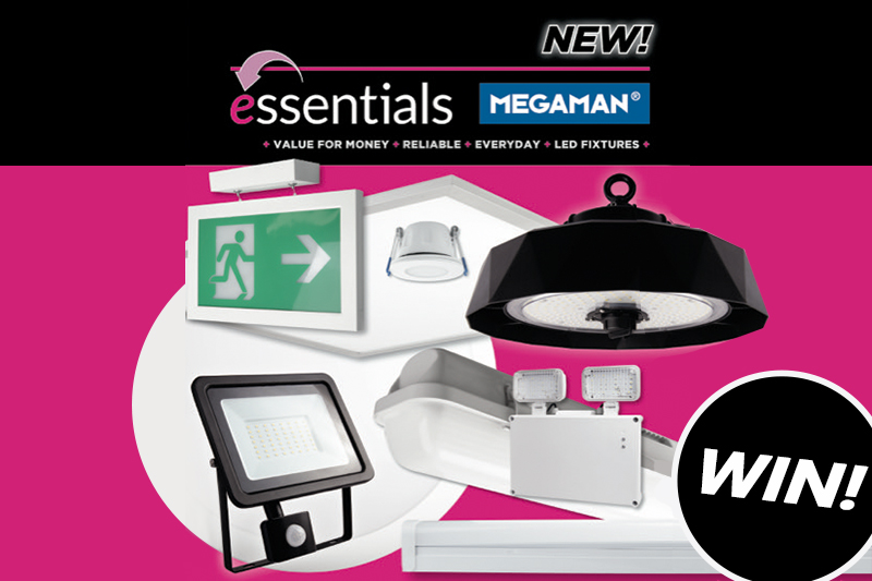 WIN A £100 Bundle of Essentials LED fixtures from Megaman