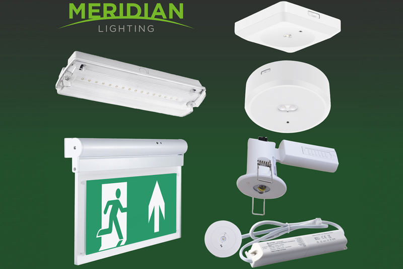 Meridian launches an extensive range of LED self-test emergency fittings