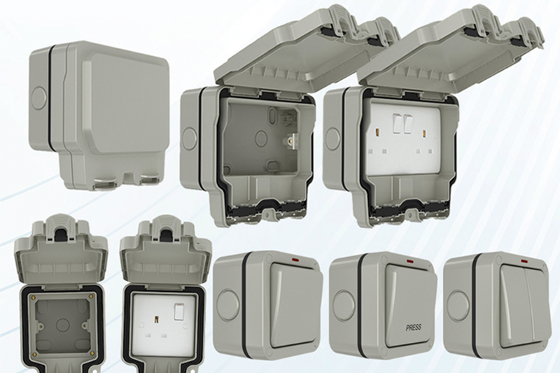 Axiom’s new range of weatherproof switches and sockets