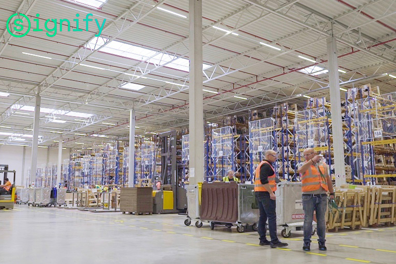 Signify helps NSG Group achieve sustainability and smart factory goals