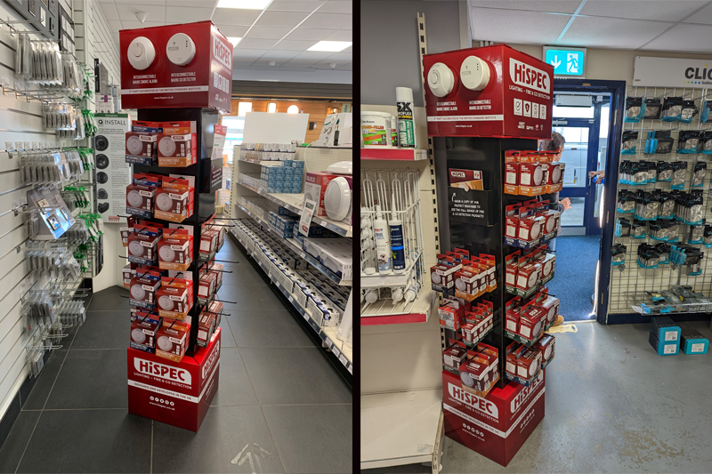 Achieve all-round visibility with Hispec’s point of sale display