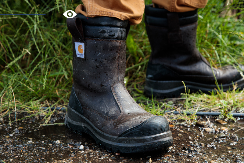 Carhartt’s Carter Rugged Flex Waterproof S3 Pull On Safety Boot