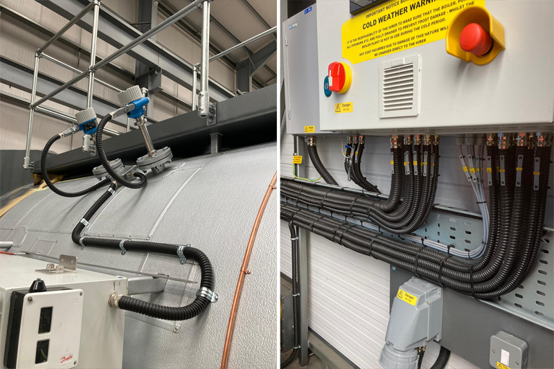 PEW hears how Byworth Boilers uses Flexicon FSU flexible conduit systems to protect uptime for its customers