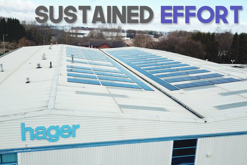 Hager UK speaks to PEW about its action on sustainability in the electrical sphere