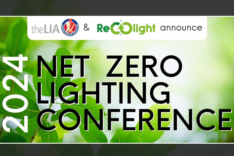 The LIA and Recolight set to host Net Zero Lighting Conference