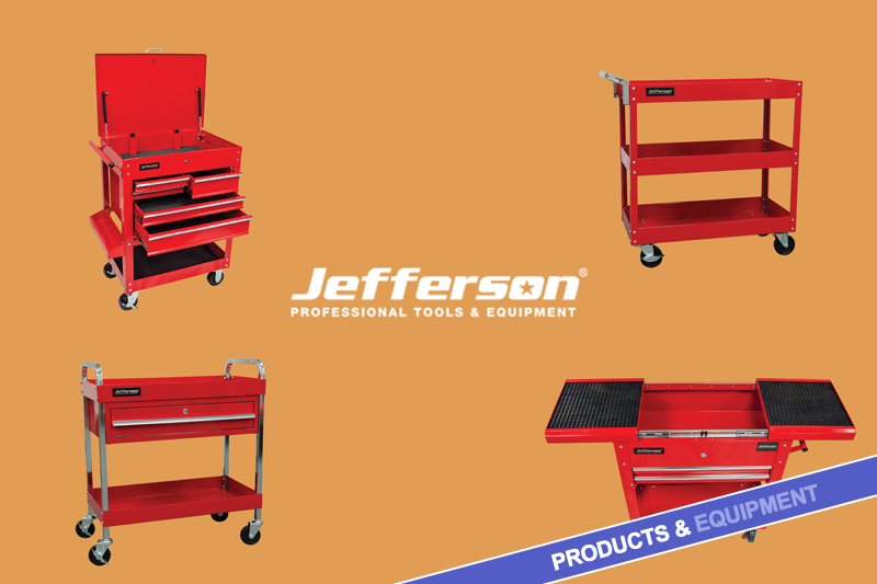 Jefferson Tools launches new range of robust trolleys