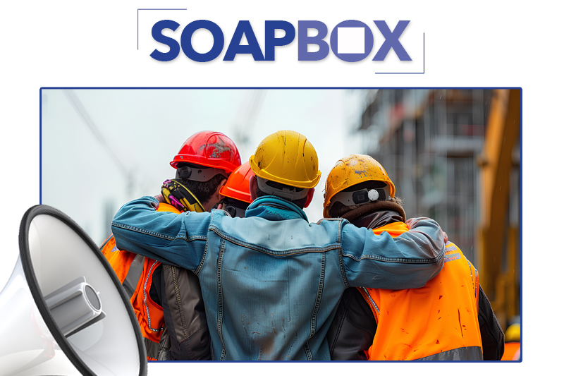 Fergus offers some tips on how tradespeople can support each other’s wellbeing | Soapbox