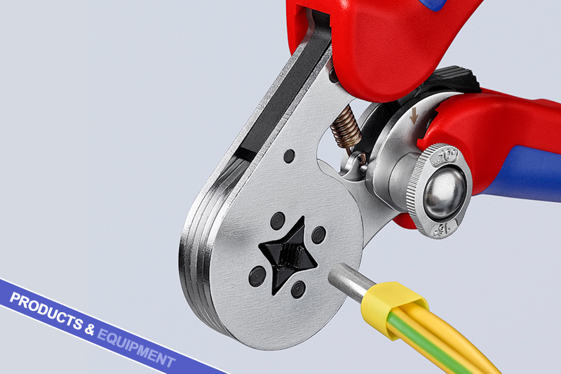 KNIPEX Self-Adjusting Crimping Pliers