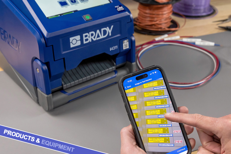 BradyPrinter i4311: Industrial label printer with portability