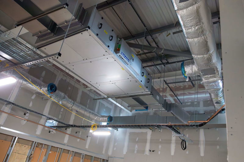 Commercial heat recovery deployed in Carmarthen health and wellbeing project Commercial heat recovery deployed in Carmarthen health and wellbeing project