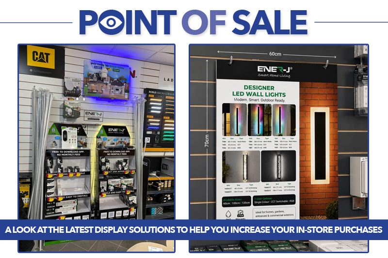 Point of Sale: Bring products to life with ENER-J’s ready-to-use POS solutions